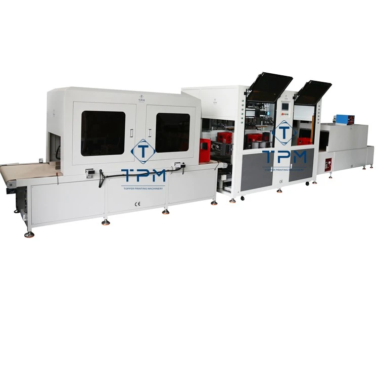 2 Color Automatic Screen Printing Machine For Beverage Crates