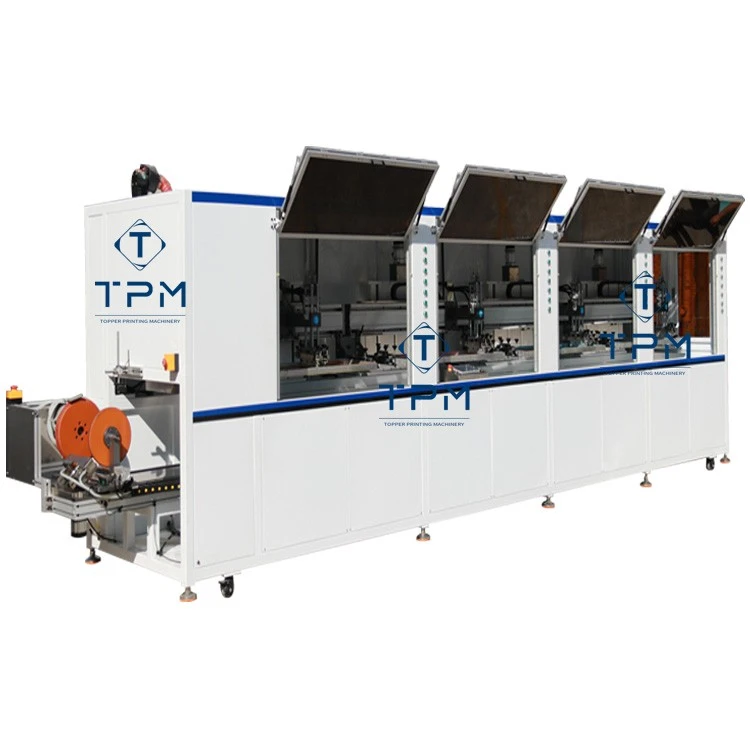 4 Color Screen Printing Machine For Plastic Bucket